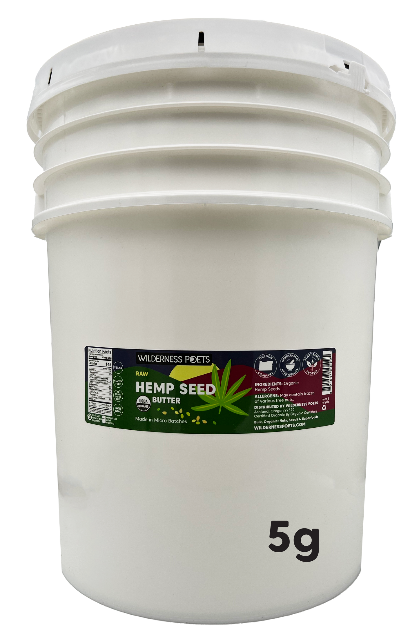 Organic Hemp Seed Butter | 8 oz