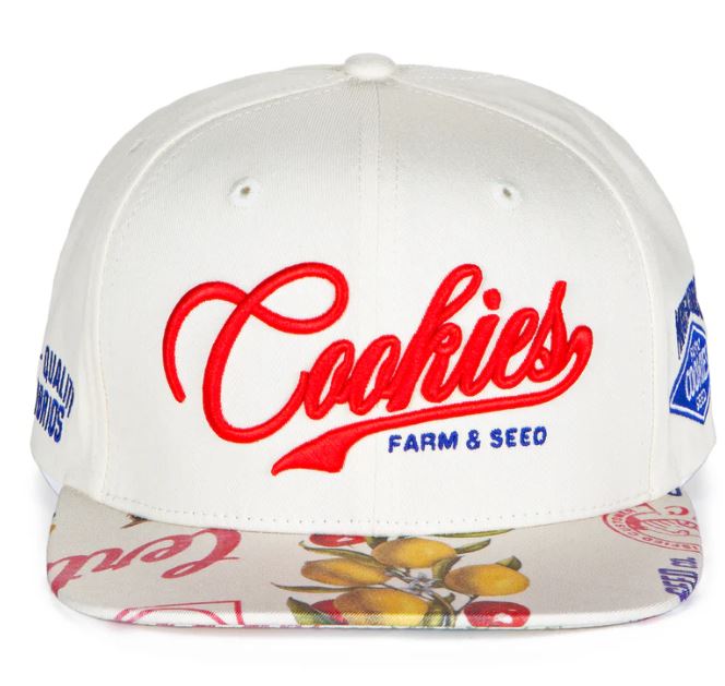 Cookies | Cuban Link Script Snapback with Printed Bill