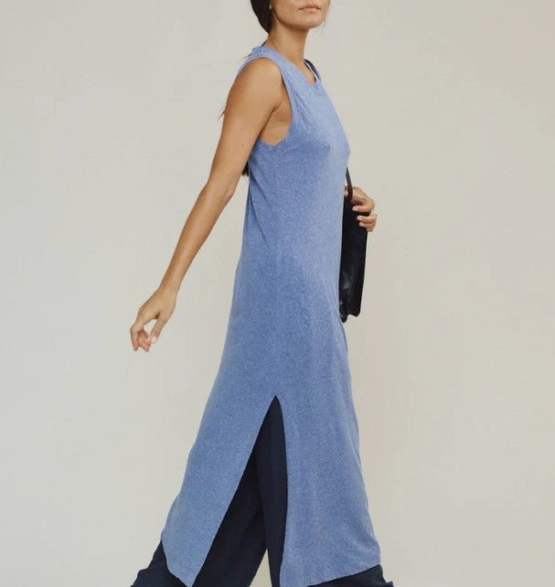 Jungmaven | Heathered Hemp Blend Hermosa Dress