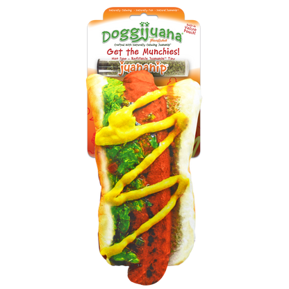 Doggijuana | Get the Munchies! | Hot Dog Refillable Dog Toy
