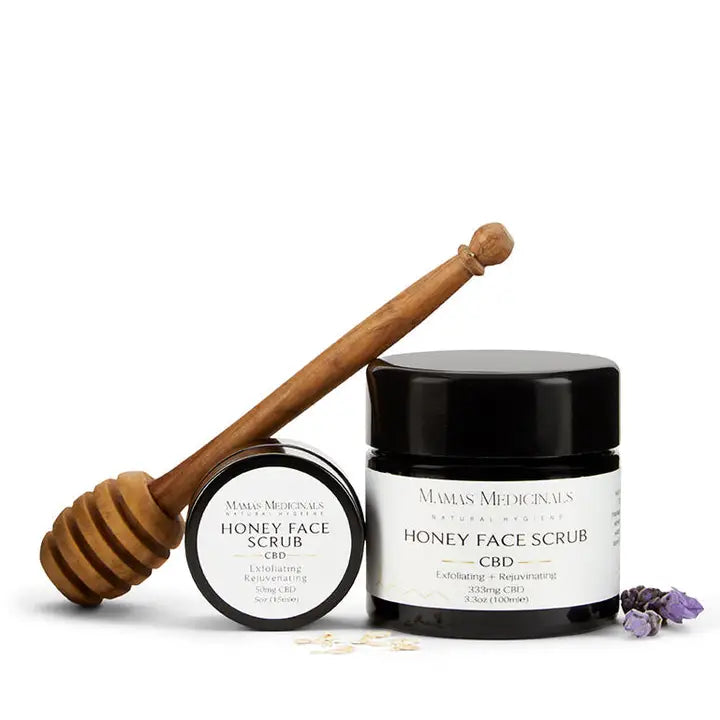 Mama's Medicinals | CBD Honey Face Scrub | 3 oz.