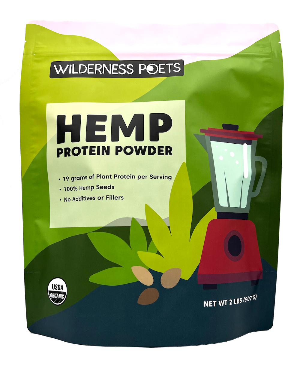 Organic Hemp Protein Powder | 8 oz