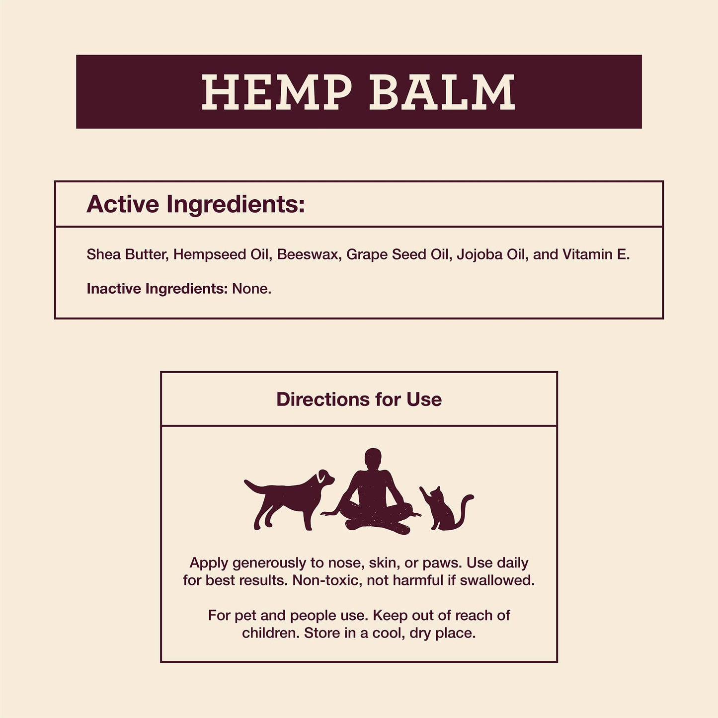 Hemp Nourishing Balm | 2 oz.