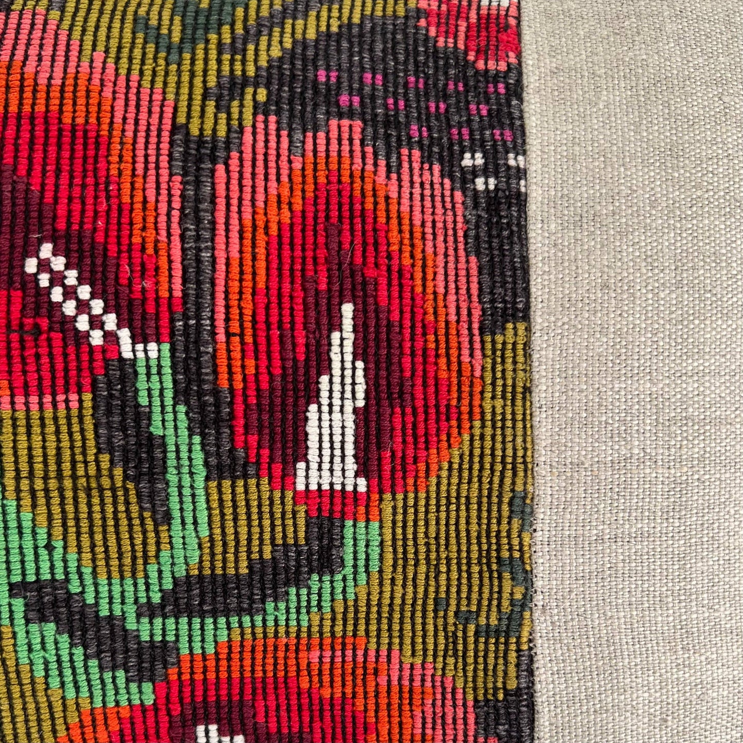 Huipil & Hemp Pillow