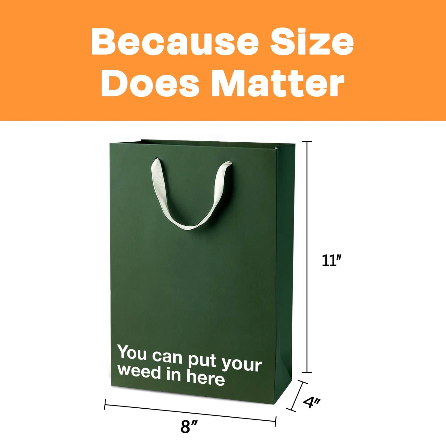 "You can put your weed in here" | Funny Stoner Gift Bag