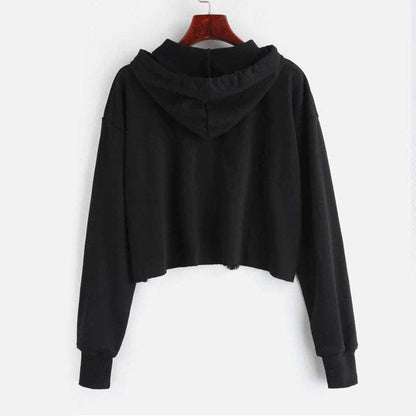 Be a Good Human | Crop Top Hoodie