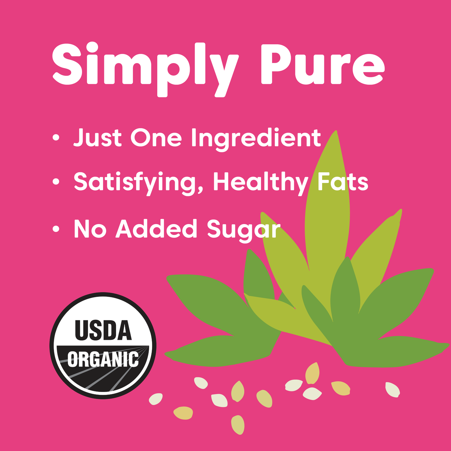 Organic Hemp Seed Butter | 8 oz