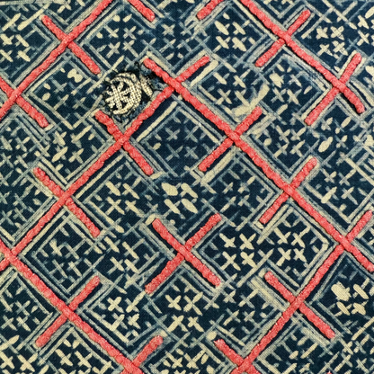 Hmong & Hemp Throw Pillow