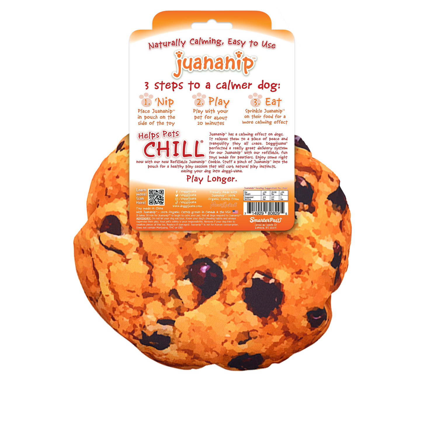 Doggijuana | Get the Munchies! | Cookie Refillable Dog Toy