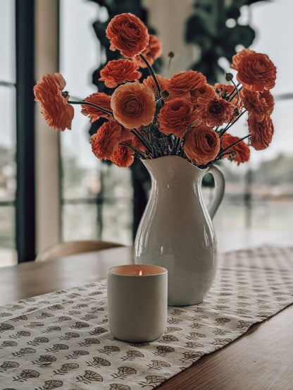 Clean & Bright | Farmhouse Hemp Candle | Lemon Basil | 10oz.