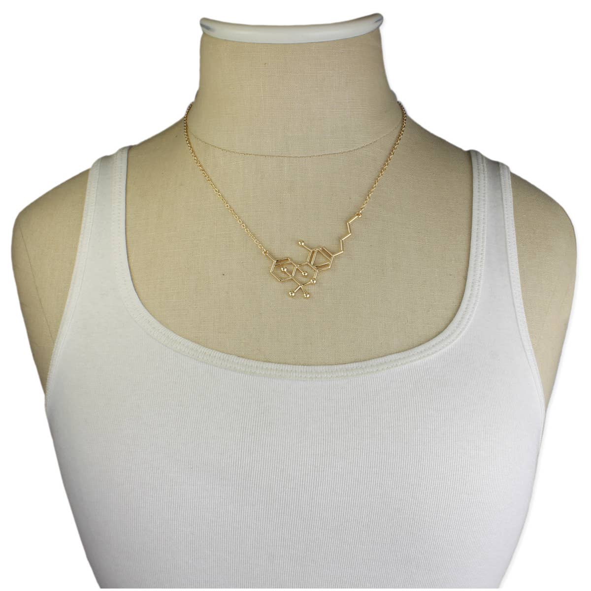 Chemical Reaction | THC Molecule Necklace
