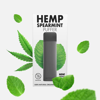 Natranal Spearmint + Hemp Habit Replacement Oral Fixation Puffer to Replace Smoking or Vaping