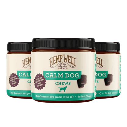 Hemp Well | Calm Dog Soft Chews | 60 Count