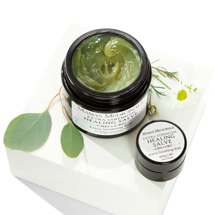 Mama's Medicinals | CBD + CBG Healing Salve Jar | 3.3 oz.