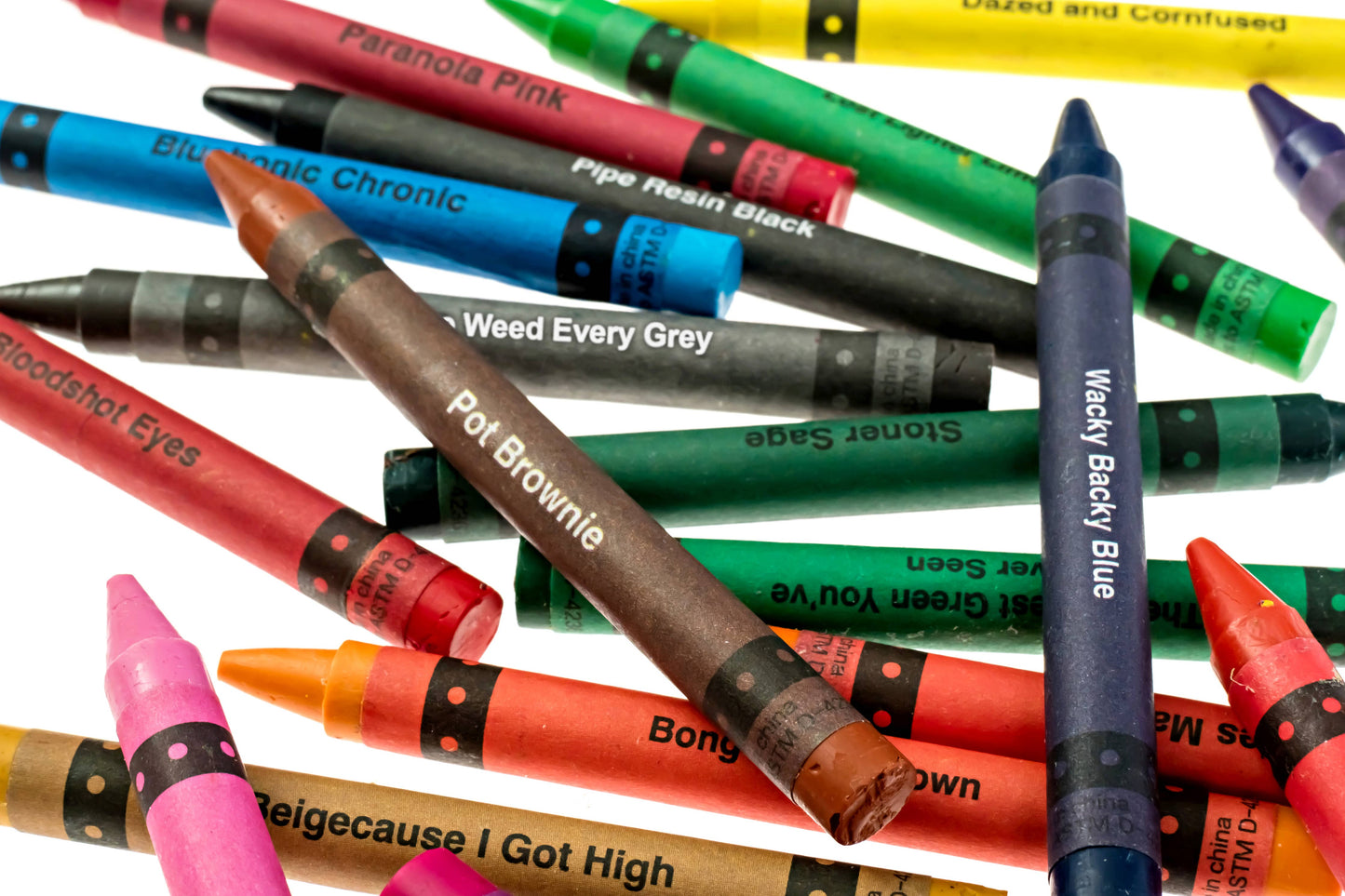 Offensive Crayons |  "Pot Pack" Edition