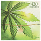 420 Friendly Cannabis Leaf Charm Anklet