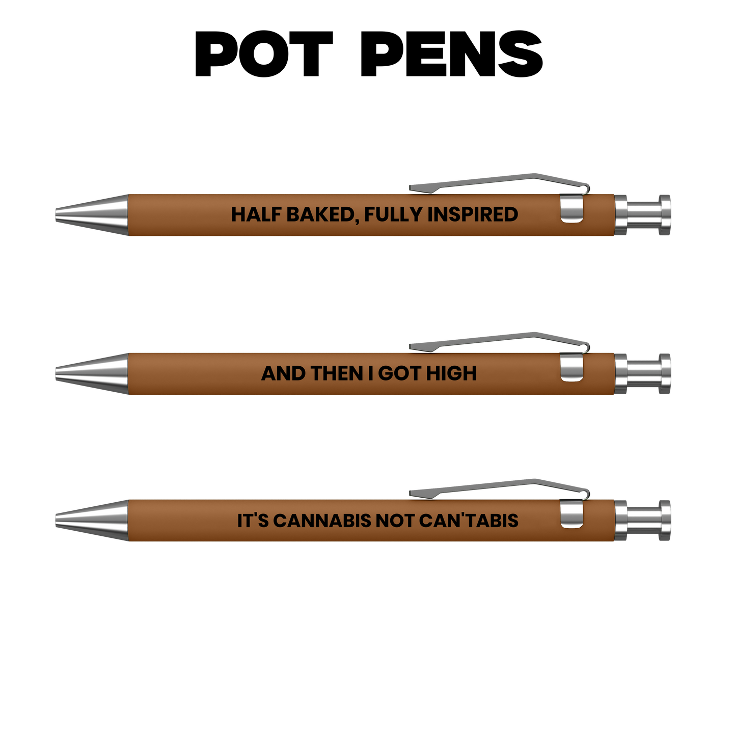Funny Pot Pens