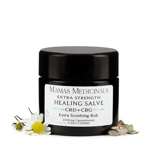 Mama's Medicinals | CBD + CBG Healing Salve Jar | 3.3 oz.