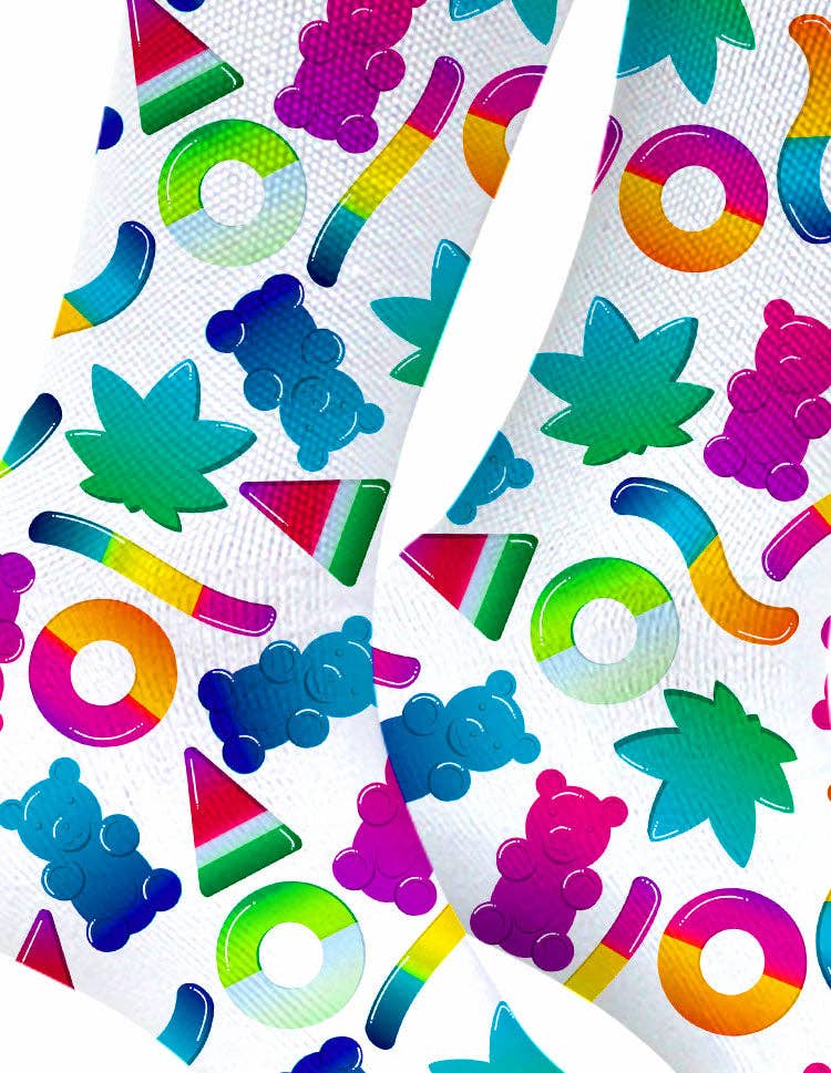 Gummy Bears Weed Socks | Unisex