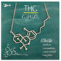 Chemical Reaction | THC Molecule Necklace