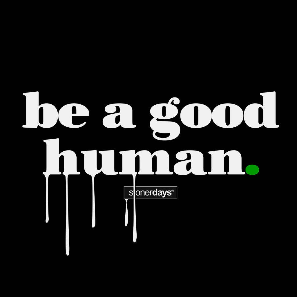 Be a Good Human | Crop Top Hoodie