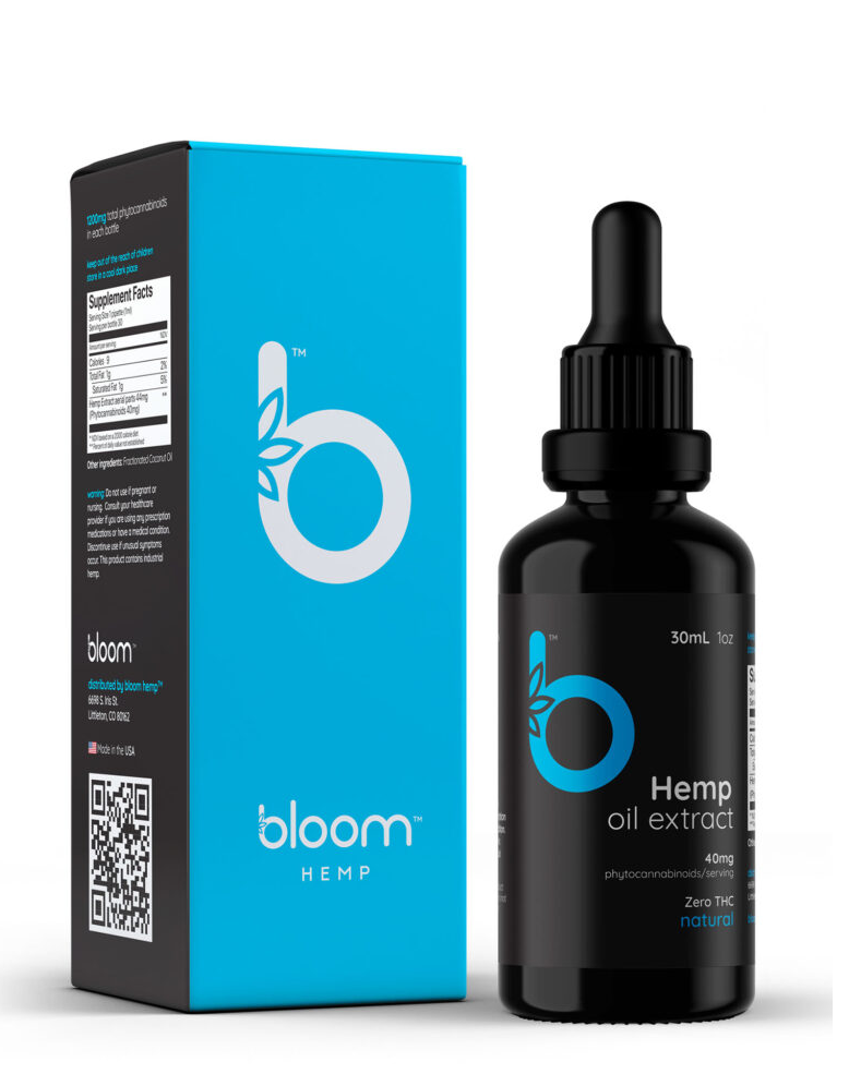 Bloom Hemp |  Fundamental Broad-Spectrum CBD Tincture | Zero THC