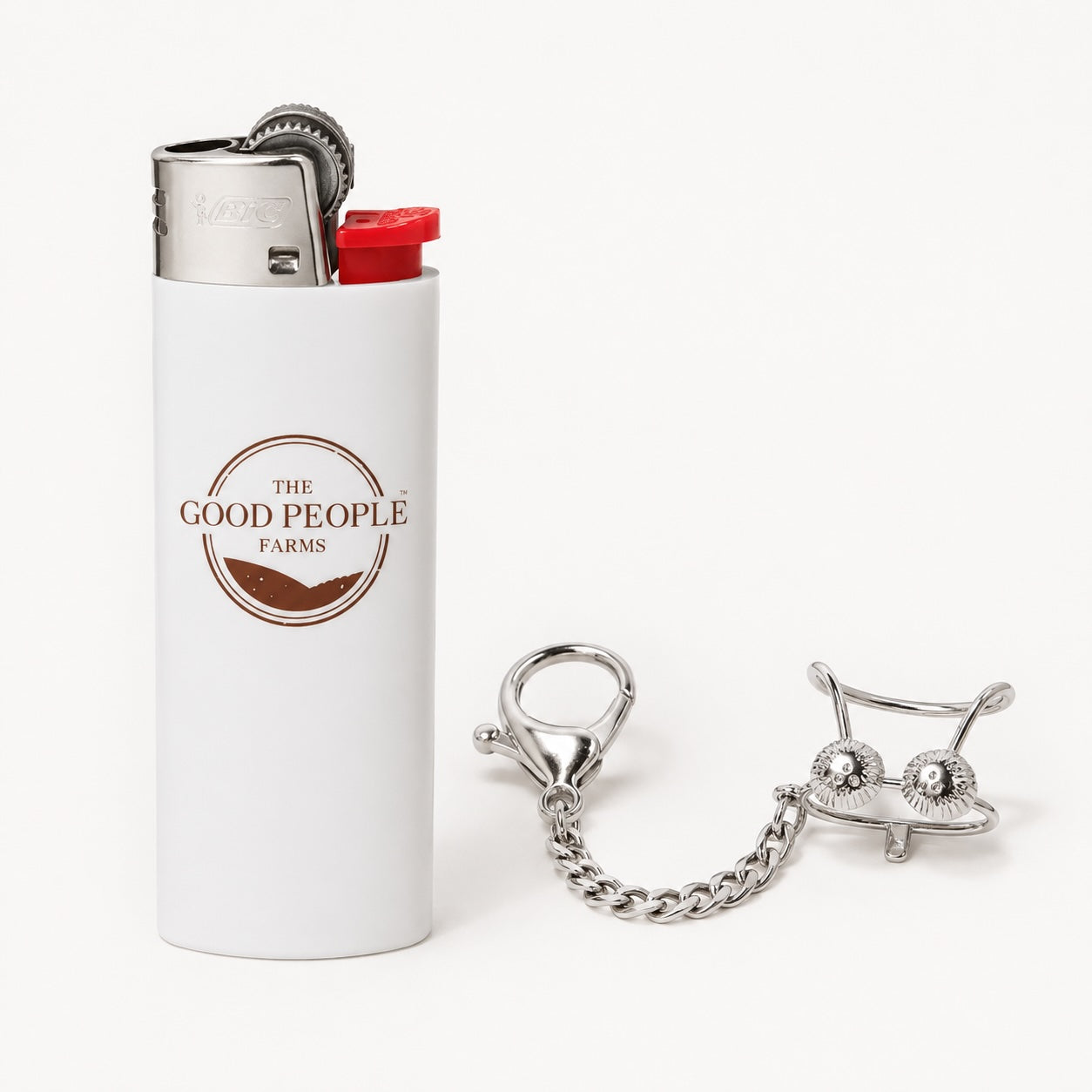 EDIE PARKER | Lighter Cover Keychain in Coconut