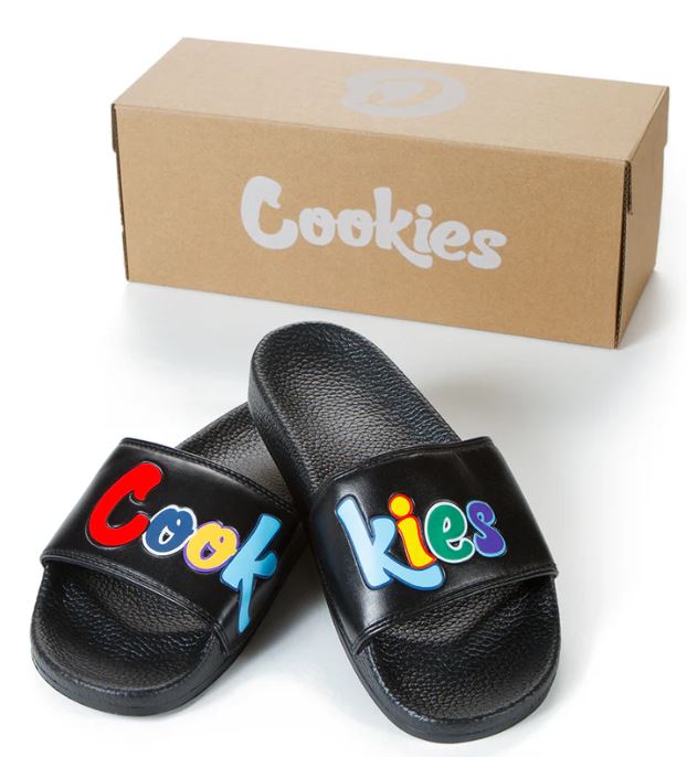 Cookies | Original Mint Logo Faux Leather Slides