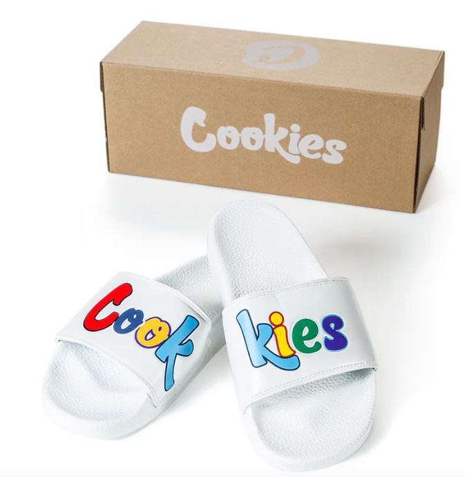 Cookies | Original Mint Logo Faux Leather Slides