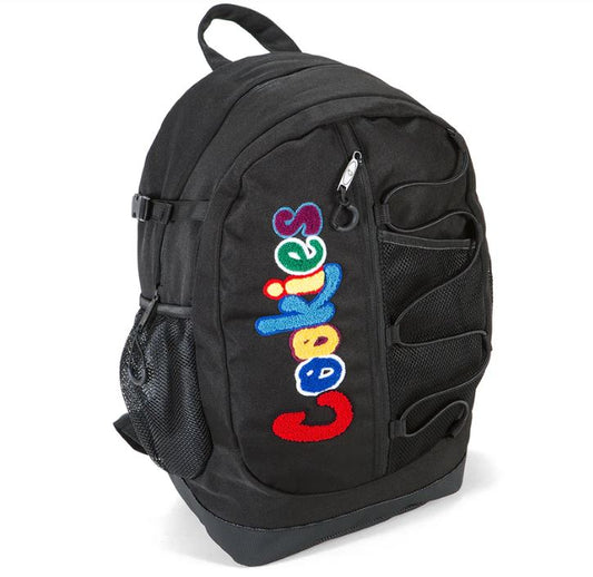 Cookies | Smell Proof "The Bungee" Nylon Backpack w/ Chenille Lettering