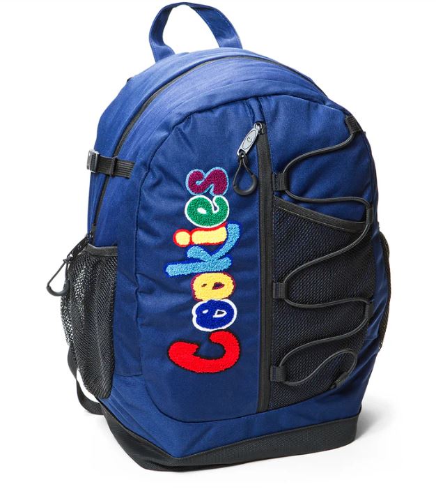 Cookies | Smell Proof "The Bungee" Nylon Backpack w/ Chenille Lettering