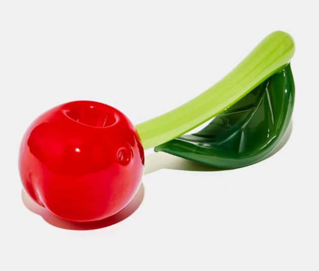 EDIE PARKER | Cherry Glass Fruit Pipe