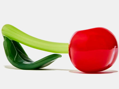 EDIE PARKER | Cherry Glass Fruit Pipe