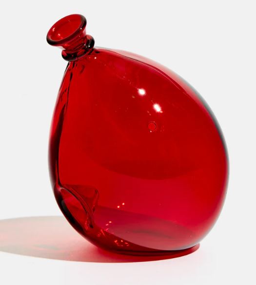 EDIE PARKER | Balloon Pipe In Candy Red