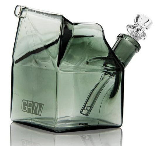 GRAV Milk Carton | Bubbler Water Pipe