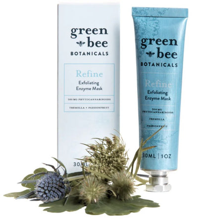 Green Bee Botanicals | Refine Exfoliating Enzyme Mask | CBDa & CBD