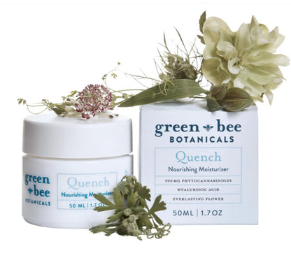 Green Bee Botanicals | Quench Nourishing Moisturizer | Full Spectrum Hemp CBG & CBD