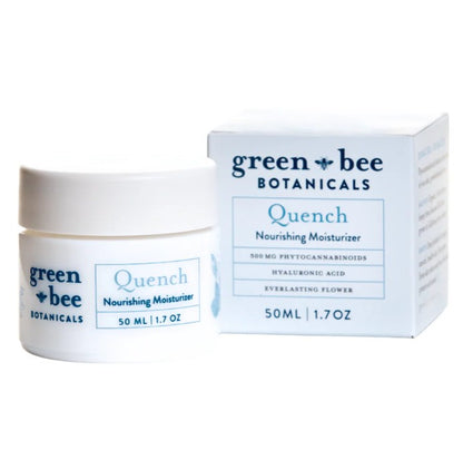 Green Bee Botanicals | Quench Nourishing Moisturizer | Full Spectrum Hemp CBG & CBD