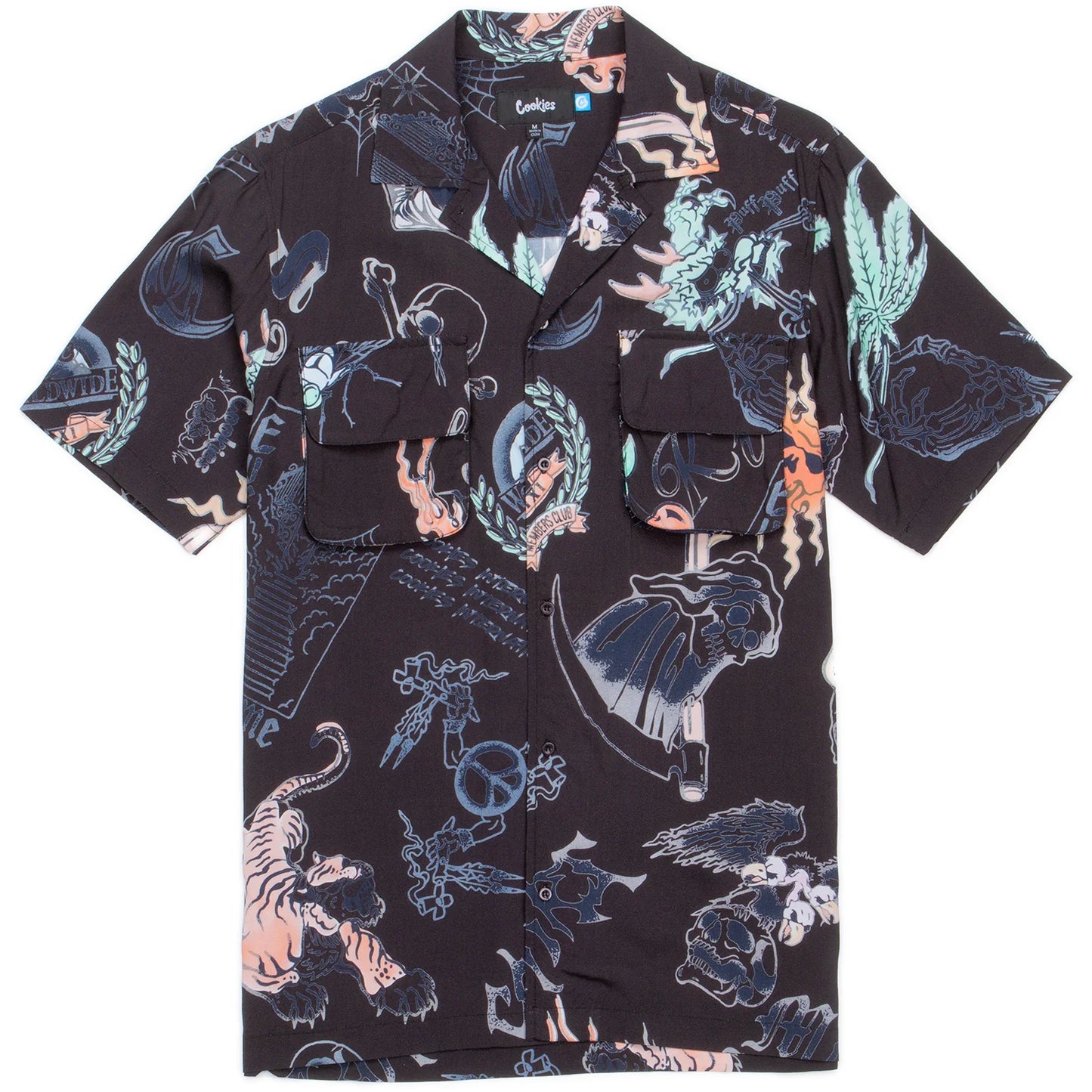 Cookies | Heaven Can Wait Vaca SS Woven Shirt