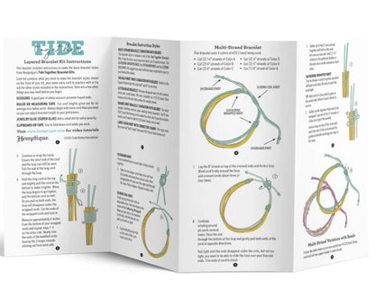 Hemptique | Tide Together Layered Hemp Cord Bracelet Kits