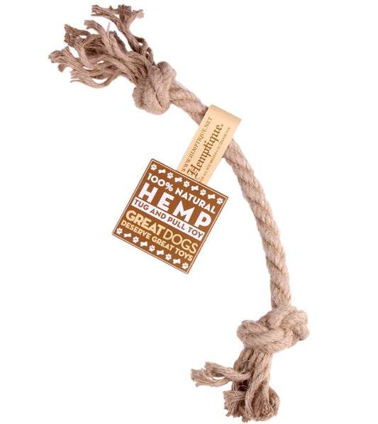 Hemptique |  Hemp Rope Tug & Pull Dog Toy