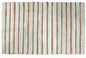 Aberdean Cotton & Hemp Rug | Rust Stripe 2x3