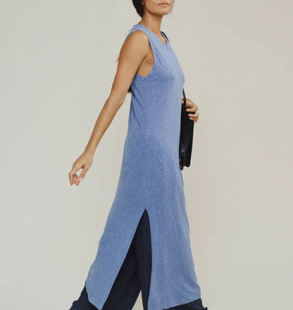 Jungmaven | Heathered Hemp Blend Hermosa Dress