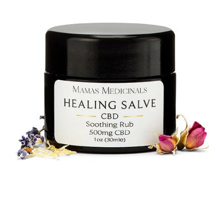 Mama's Medicinals | Healing Salve Jar | 500mg CBD | 30mL