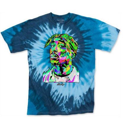 Pop Art Pac Tie Dye Blue
