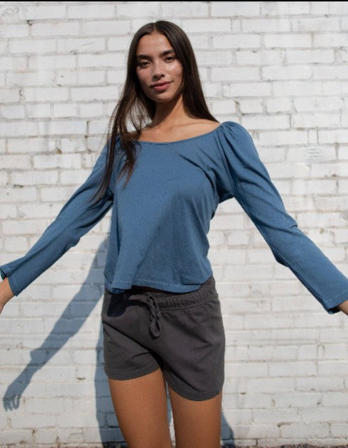 People of Leisure | Flowy Tee | Women's Organic Hemp & Cotton