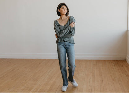 People of Leisure | Flowy Tee | Women's Organic Hemp & Cotton