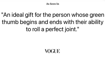 Pot Plant | Faux Ornament | 8"