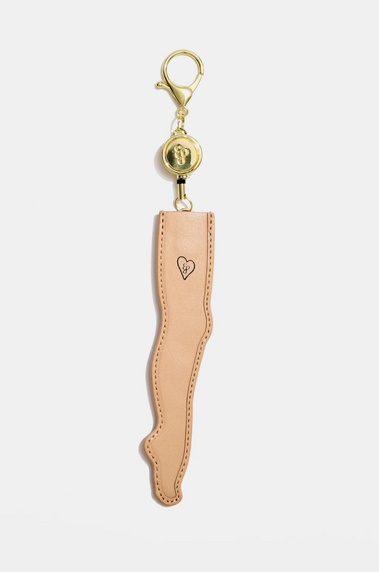 Edie Parker | Leg For Days Key Chain & Pen Holder