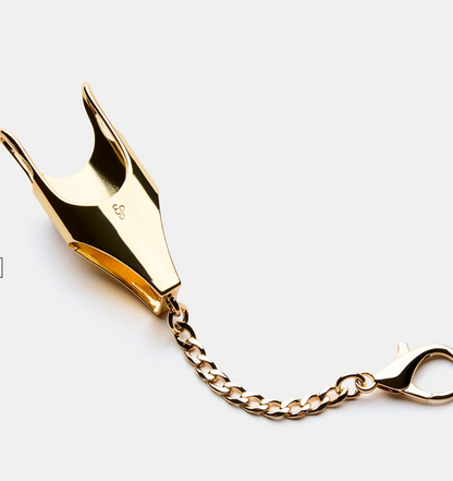 EDIE PARKER |  Lighter Cover Key Chain | One-Piece Gold